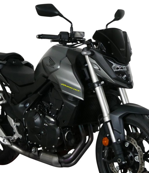 Sportscherm zwart "NSPM" voor Honda CB 750 Hornet (23-)