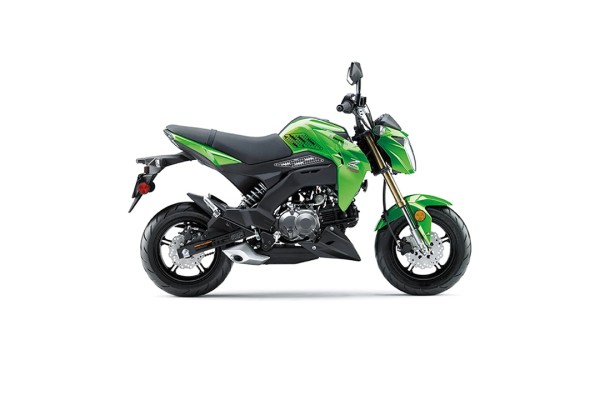 Stompgrip hybrid, Volcano, für Kawasaki Z125, 2018-20