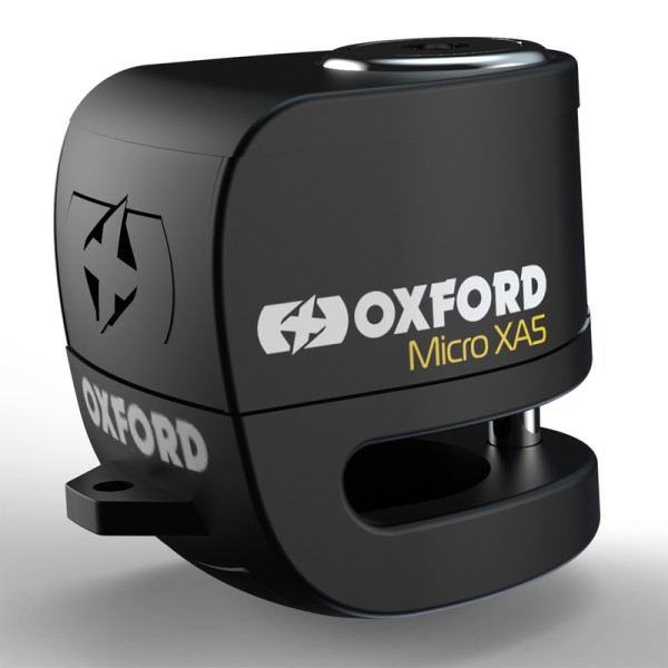 Oxford Micro XA5 Alarmschijfslot - Zwart