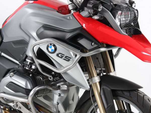 Zilveren tankbeschermer voor BMW R 1200 GS LC (13-16) Hepco & Becker