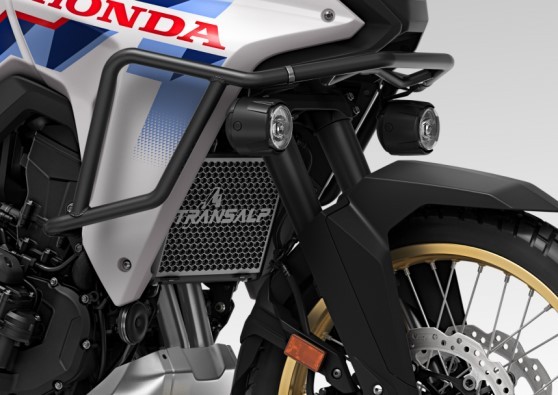 Zwarte valbeugel voor de Honda XL 750 Transalp (23-) / E-Clutch (26-) Origineel