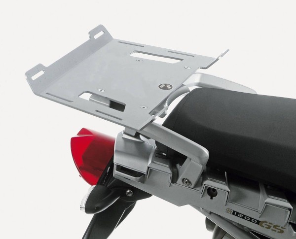 Bagagerekverlenging zilver voor BMW R 1200 GS (04-12) Hepco & Becker