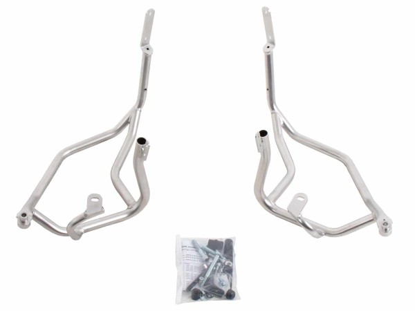 Tankbeschermer "Solid" zilver voor Triumph Tiger 900 Rally / GT / PRO (20-) Hepco & Becker