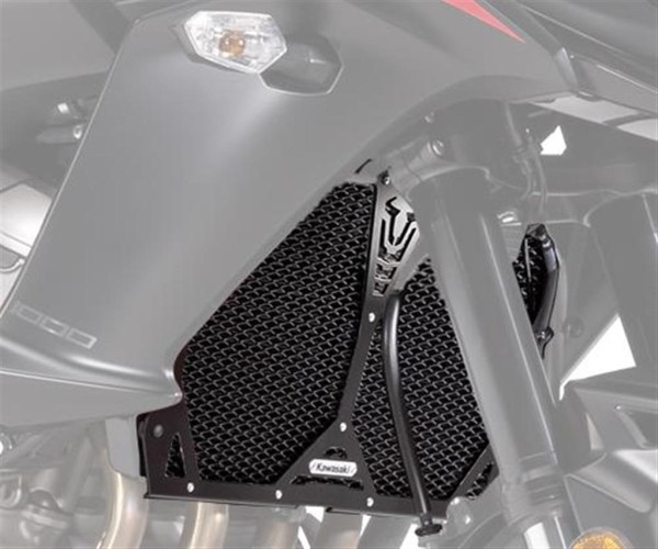 Radiator bekleding Zwart Mesh Versys1000 2017 Origineel Kawasaki