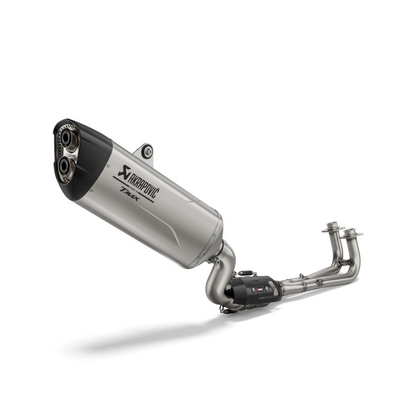 Complete uitlaatset van Akrapovic voor Yamaha TMAX (22-) Origineel