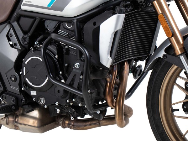 Motorbeschermer zwart voor CF Moto 700 CL-X (22-24) Hepco & Becker