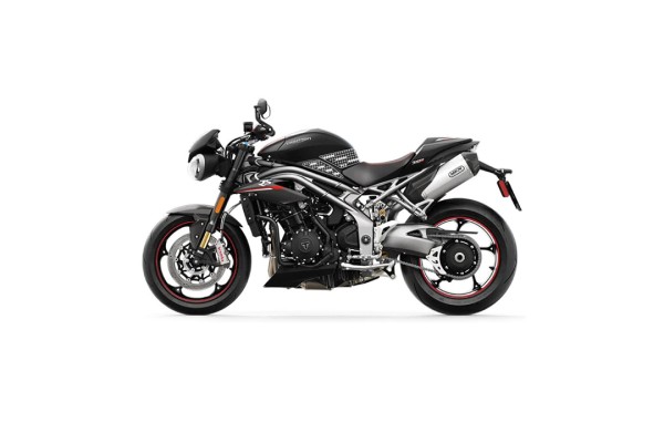 Stompgrip hybrid, Volcano, für Triumph Speed Triple 1050 2016-2020