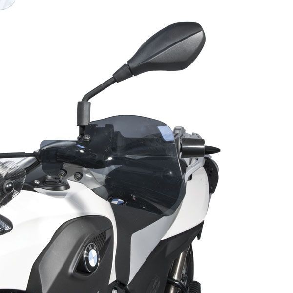 Handbeschermers voor BMW G 650 GS (10-16), rookgrijs