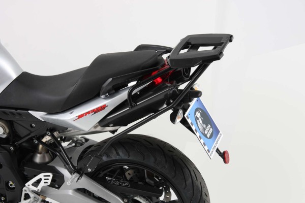 Alurack topkofferdrager - zwart voor Aprilia SL 750 Shiver Bj.10-16 Hepco & Becker