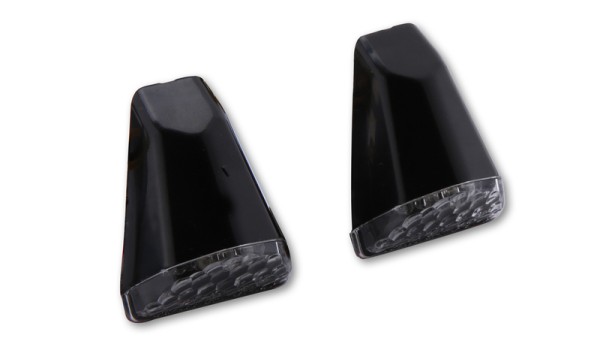HIGHSIDER Smart Swift LED kuip richtingaanwijzerbehuizing zwart / lens helder (paar), voor & achter