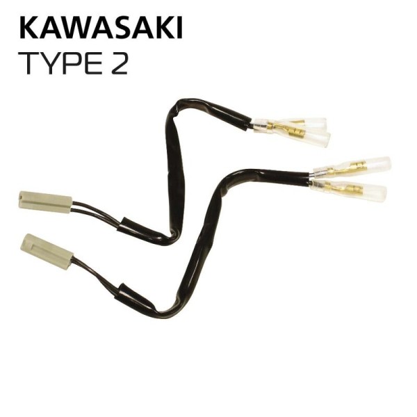 Oxford richtingaanwijzer adapterkabel - Kawasaki Type 2