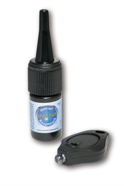 MARSTON UV Reparatieset, lijm 3g + UV Beamer