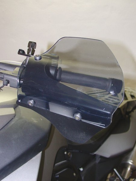 Handbeschermers voor BMW F 650 /800 GS (08-12), rookgrijs/zwart mat