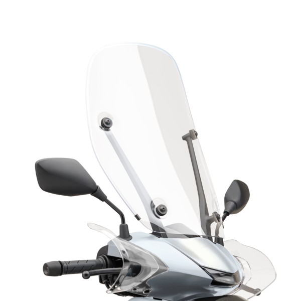 Hoog windscherm Pearl Nebbia White voor Honda SH 350i (25-) Origineel