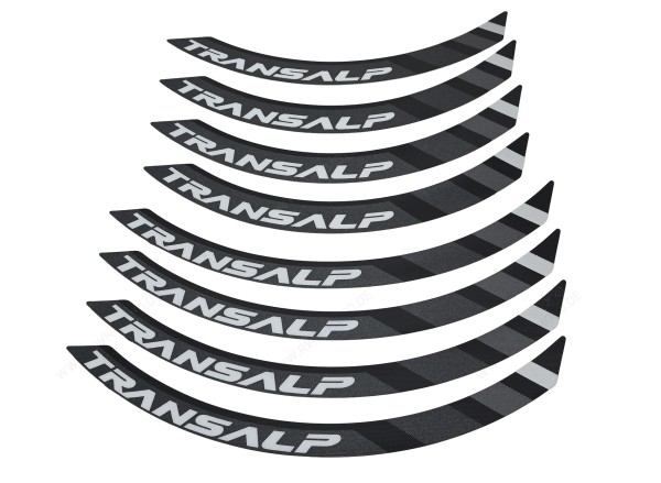 Wielbekleding Darkness Black Metallic voor Honda XL 750 Transalp (25-) Origineel