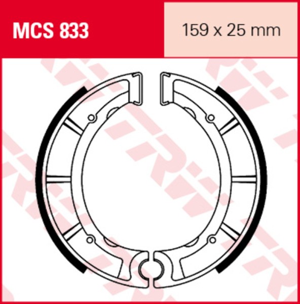 TRW Lucas remschoenen MCS836