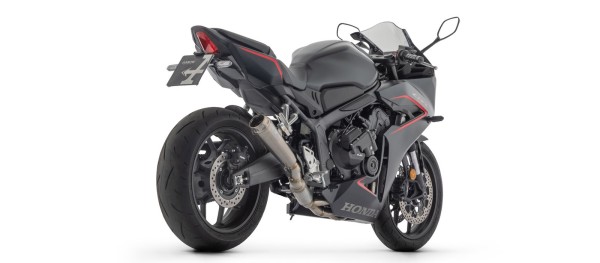 ARROW Auspuff PRO RACE Racingkomplettanlage für Honda CBR650R, CB650R 2024-, Edelstahl schwarz