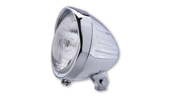 HIGHSIDER slimme 5 3/4 inch koplamp Indisch Chroom E-goedgekeurd (1pc)