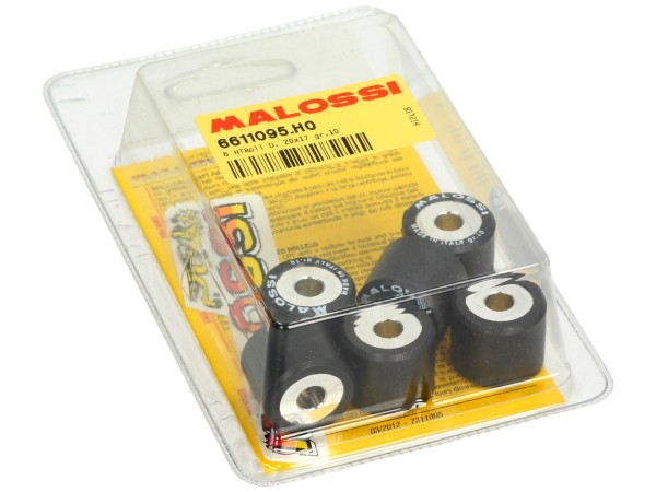 Malossi variator rollenset, 20x17 mm, 10,0 g, stuk: 6