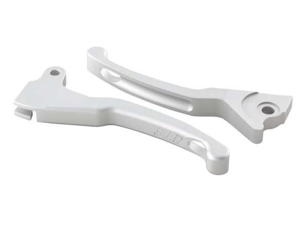 Sport hendelset rem Shorty voor Vespa LX /LXV /S /Primavera /Sprint 50-150ccm, zilver mat