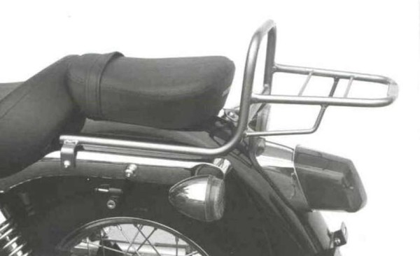 Buisvormig bagagerek topkoffer chroom voor VT 125 C2 Shadow (99-00) Hepco & Becker