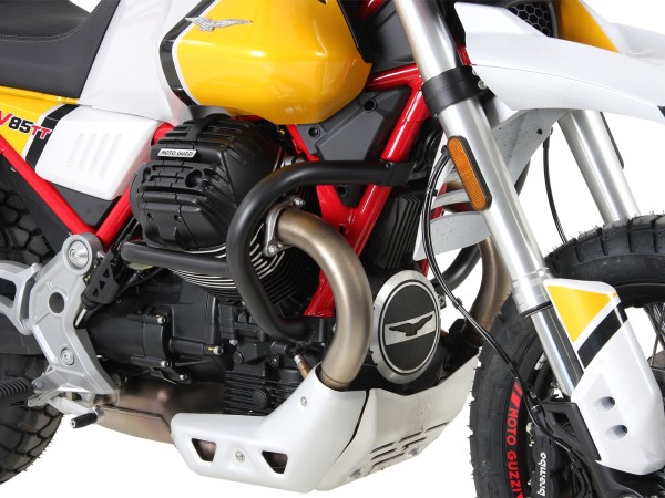 Motorbeschermer zwart voor V85 TT (Bj.19-) Hepco & Becker