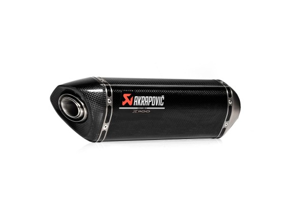 Akrapovič koolstofvezel sportuitlaat voor Kawasaki Z 1100 /SE (26-)