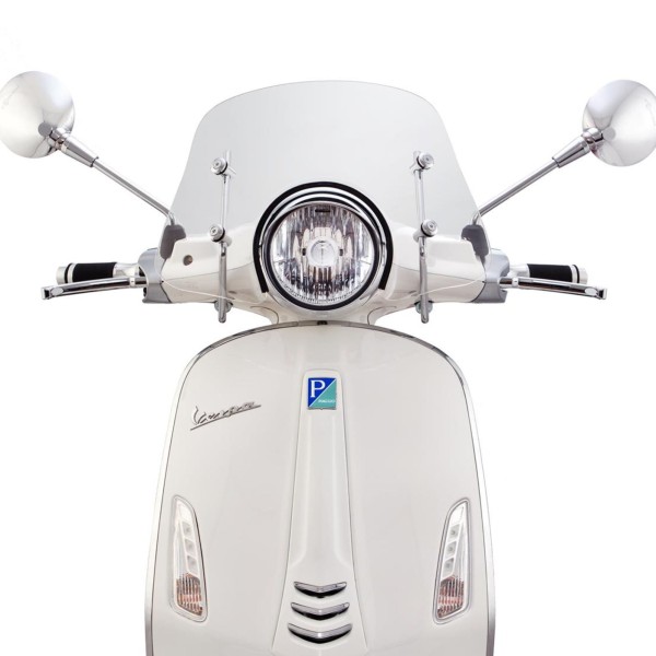 Windscherm Ermax Piccolo voor Vespa Sprint - zwart