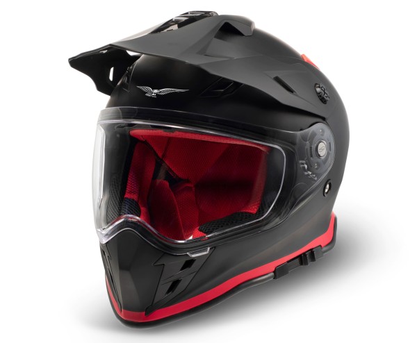 Moto Guzzi Adventure Touring Helm V85TT zwart