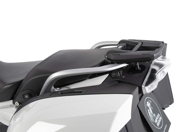 Easyrack topkofferdrager zwart voor origineel bagagerek voor BMW R 1250 RT (19-) Hepco & Becker