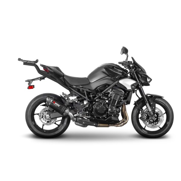Shad-topkofferhouder, zwart gelakt, voor de Kawasaki Z 900 (25-)