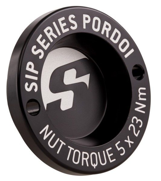 Stofhoes 12" velg vooraan voor Vespa GTS/GTS Super/GTV/GT 125-300cc, zwart