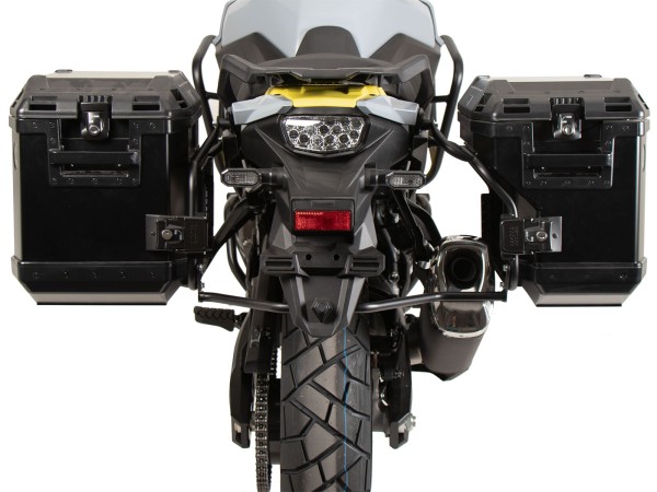 Zijkofferset zwart voor Suzuki V-Strom 800 (24-) Hepco & Becker
