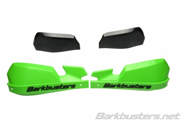 Barkbusters VPS MX Handbeschermer Kunststof Set Alleen Groen/Zwart Deflector