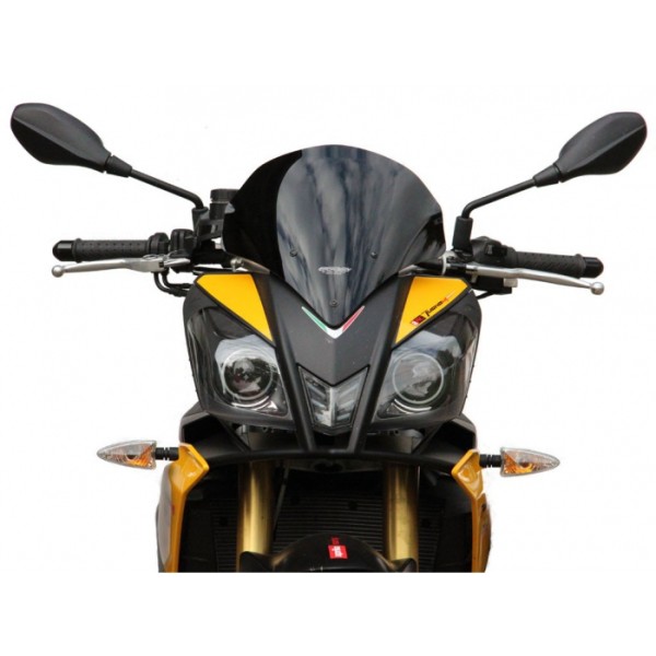 MRA sportscherm "SPM" zwart APRILIA TUONO V4R RK/TY