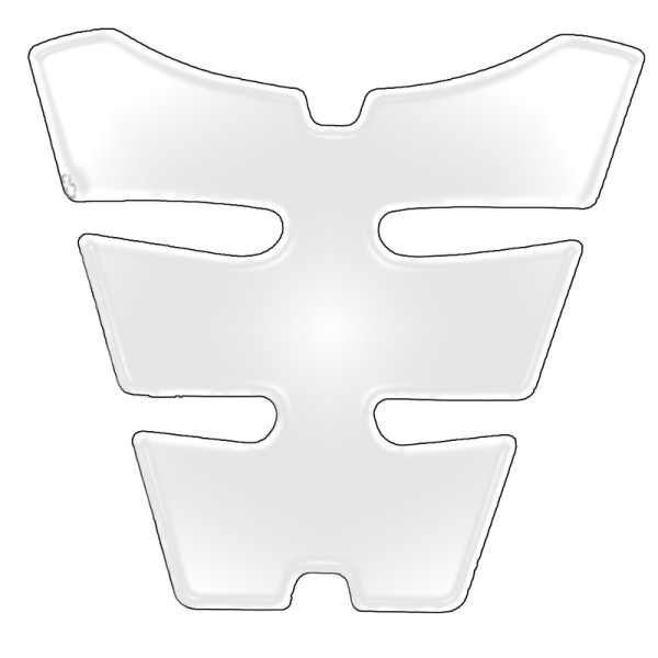 BIHR Tankpad groot transparant