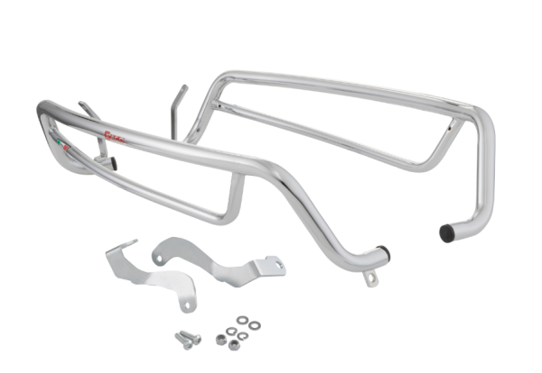 Crashbar zijafdekking achter voor Vespa GTS 300cc HPE ('19-), chroom