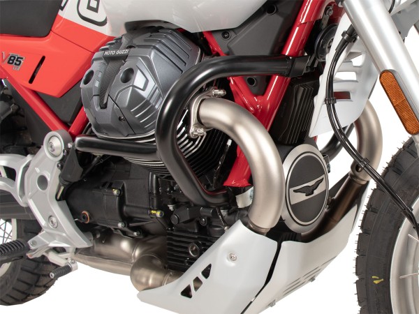 Motorbeschermer zwart voor Moto Guzzi V85 TT (24-) Hepco & Becker