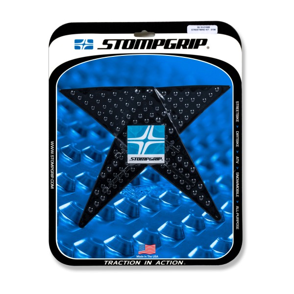 Stompgrip schwarz, Volcano, für Honda GL 1800 Gold Wing, 2018-2025