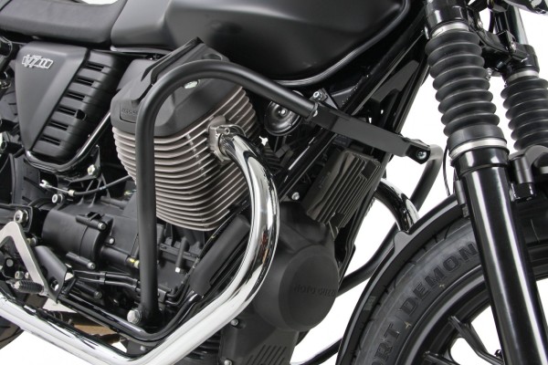 Motorbeschermkap zwart voor V 7 II (Bj.15-) Hepco & Becker