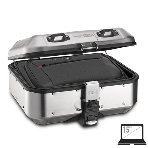 Trekker 30 Dolomiti MONOKEY topkoffer / zijkoffer Aluminium Givi