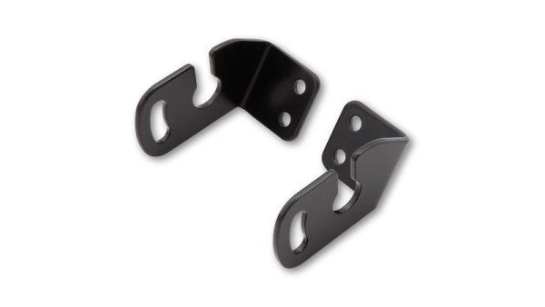 HIGHSIDER pro knipperlichtadapter zwart origineel, voor kentekenplaathouder, Aprilia/BMW/Triumph/Yamaha (Pa