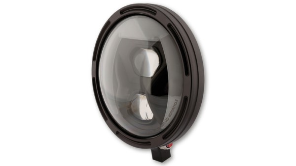 HIGHSIDER pro 7 inch koplampframe-R1 Type 8 LED Zwart Onderste bevestiging
