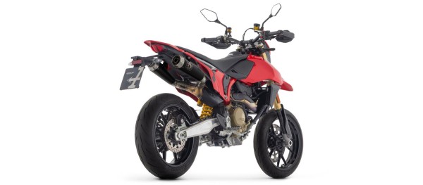ARROW uitlaat PRO-RACE DARK roestvrij staal voor Ducati Hypermotard 698 Mono /RVE (24-)