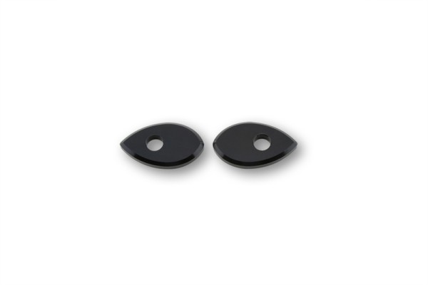 HIGHSIDER smart montageplaten Indy Spacer Zwart Aluminium, Voor Honda