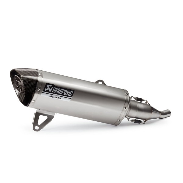 Slip-on geluiddemper voor Yamaha X-MAX / XMAX 125 (Bj.17-) Akrapovic