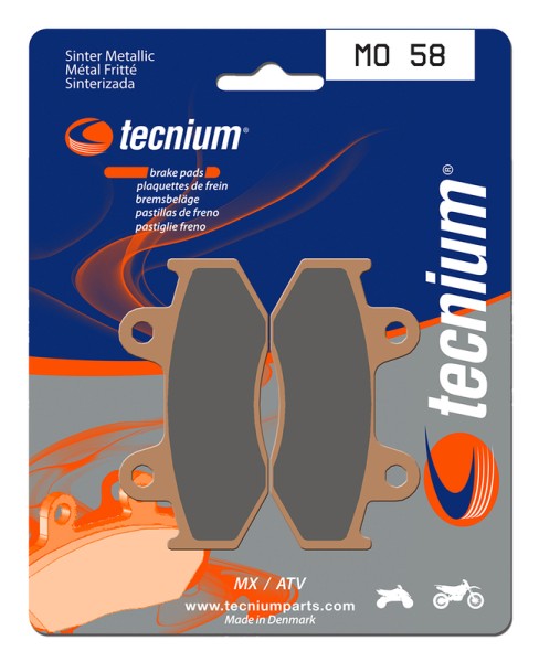 Tecnium MX/ATV gesinterde metalen remblokken - MO58