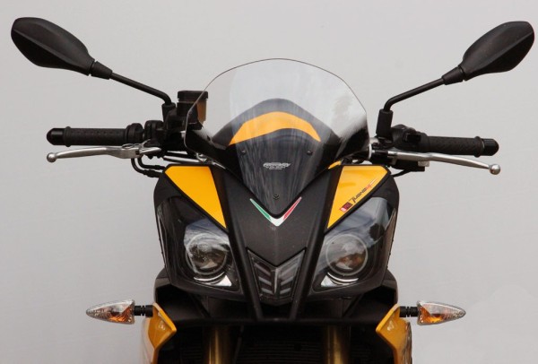 Sportscherm MRA "SPM" rookgrijs APRILIA TUONO V4R 2011-2014