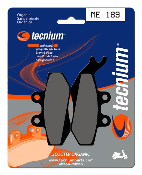 Tecnium organische remblokken voor scooter - ME189