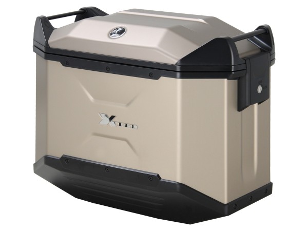 Xceed zijkoffer 38 liter titanium Hepco & Becker